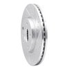 631-45045R Drilled/Slotted Brake Rotor [Silver], Fits Select GM, Position: Front Right - image 2