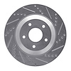 631-46007D Drilled/Slotted Brake Rotor [Silver], 1997-2009 GM, Position: Left Front - image 1