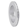 631-46020L Drilled/Slotted Brake Rotor [Silver], 2005-2011 GM, Position: Rear Left - image 4