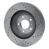 631-46022L Drilled/Slotted Brake Rotor [Silver], 2006-2016 GM, Position: Front Left - image 4
