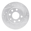 631-47000R Drilled/Slotted Brake Rotor [Silver], 1988-2019 GM, Position: Front Right