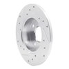 631-47001R Drilled/Slotted Brake Rotor [Silver], 1985-1989 GM, Position: Front Right - image 4