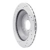 631-47022R Drilled/Slotted Brake Rotor [Silver], 1988-1996 GM, Position: Rear Right - image 4
