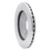 631-47023D Drilled/Slotted Brake Rotor [Silver], 1988-1996 GM, Position: Left Front - image 4