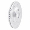 631-47032L Drilled/Slotted Brake Rotor [Silver], 2005-2005 GM, Position: Front Left - image 2