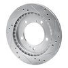 631-47060L Drilled/Slotted Brake Rotor [Silver], 1999-2004 Multiple Makes/Models, Position: Front Left - image 4