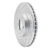 631-47067L Drilled/Slotted Brake Rotor [Silver], 2001-2007 GM, Position: Front Left - image 2