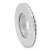 631-47076L Drilled/Slotted Brake Rotor [Silver], Fits Select GM, Position: Front Left - image 4