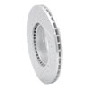 631-47076R Drilled/Slotted Brake Rotor [Silver], Fits Select GM, Position: Front Right - image 4