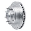 631-48002L Drilled/Slotted Brake Rotor [Silver], 1974-2006 Multiple Makes/Models, Position: Front Left,Fr Left - image 2