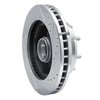 631-48002L Drilled/Slotted Brake Rotor [Silver], 1974-2006 Multiple Makes/Models, Position: Front Left,Fr Left - image 4