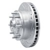 631-48002R Drilled/Slotted Brake Rotor [Silver], 1974-2006 Multiple Makes/Models, Position: Front Right,Fr Right - image 2