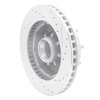 631-48004L Drilled/Slotted Brake Rotor [Silver], 1971-1995 Multiple Makes/Models, Position: Front Left - image 4