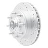 631-48004R Drilled/Slotted Brake Rotor [Silver], 1971-1995 Multiple Makes/Models, Position: Front Right - image 2