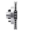 631-48010L Drilled/Slotted Brake Rotor [Silver], 1988-1994 GM, Position: Front Left - image 3