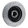 631-48011R Drilled/Slotted Brake Rotor [Silver], 1988-1996 GM, Position: Front Right - image 4