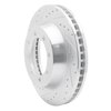 631-48014L Drilled/Slotted Brake Rotor [Silver], 1976-1996 Multiple Makes/Models, Position: Fr Left,Front Left - image 2