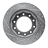 631-48017R Drilled/Slotted Brake Rotor [Silver], 1976-2005 Multiple Makes/Models, Position: Rr Right,Rear Right,Fr Right,Front R - image 1