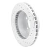 631-48019L Drilled/Slotted Brake Rotor [Silver], 1990-2002 GM, Position: Front Left - image 4