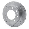 631-48033L Drilled/Slotted Brake Rotor [Silver], 1984-2006 Multiple Makes/Models, Position: Fr Left,Front Left - image 2