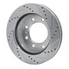 631-48033L Drilled/Slotted Brake Rotor [Silver], 1984-2006 Multiple Makes/Models, Position: Fr Left,Front Left - image 4