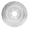 631-48063R Drilled/Slotted Brake Rotor [Silver], 2015-2020 GM, Position: Rear Right - image 2