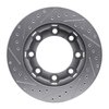 631-48064R Drilled/Slotted Brake Rotor [Silver], 1971-1991 Multiple Makes/Models, Position: Front Right - image 4