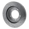 631-48066L Drilled/Slotted Brake Rotor [Silver], 1998-2006 Multiple Makes/Models, Position: Fr Left,Front Left - image 3