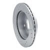 631-50002R Drilled/Slotted Brake Rotor [Silver], 1989-2001 GM, Position: Front Right - image 4