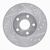 631-52007R Drilled/Slotted Brake Rotor [Silver], 1990-2005 GM, Position: Front Right - image 1