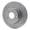 631-52016R Drilled/Slotted Brake Rotor [Silver], 2005-2006 GM, Position: Front Right - image 2