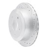 631-52017R Drilled/Slotted Brake Rotor [Silver], 2005-2006 GM, Position: Rear Right - image 2