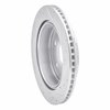 631-52020L Drilled/Slotted Brake Rotor [Silver], 2008-2009 GM, Position: Rear Left - image 2