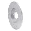 631-52025R Drilled/Slotted Brake Rotor [Silver], 2005-2005 GM, Position: Rear Right - image 4