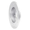 631-53000R Drilled/Slotted Brake Rotor [Silver], 1991-1998 GM, Position: Rear Right - image 4