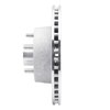 631-54006L Drilled/Slotted Brake Rotor [Silver], 1968-1970 Ford/Lincoln/Mercury/Mazda, Position: Front Left - image 3