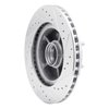 631-54006L Drilled/Slotted Brake Rotor [Silver], 1968-1970 Ford/Lincoln/Mercury/Mazda, Position: Front Left - image 4