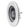 631-54006R Drilled/Slotted Brake Rotor [Silver], 1968-1970 Ford/Lincoln/Mercury/Mazda, Position: Front Right - image 4