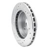 631-54007R Drilled/Slotted Brake Rotor [Silver], 1981-1994 Ford/Lincoln/Mercury/Mazda, Position: Front Right - image 4
