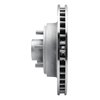 631-54009L Drilled/Slotted Brake Rotor [Silver], 1970-1972 Ford/Lincoln/Mercury/Mazda, Position: Front Left - image 3