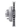 631-54009R Drilled/Slotted Brake Rotor [Silver], 1970-1972 Ford/Lincoln/Mercury/Mazda, Position: Front Right - image 3