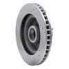 631-54009R Drilled/Slotted Brake Rotor [Silver], 1970-1972 Ford/Lincoln/Mercury/Mazda, Position: Front Right - image 4