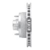 631-54011R Drilled/Slotted Brake Rotor [Silver], 1973-1973 Ford/Lincoln/Mercury/Mazda, Position: Front Right - image 3