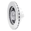 631-54012R Drilled/Slotted Brake Rotor [Silver], 1974-1980 Ford/Lincoln/Mercury/Mazda, Position: Front Right - image 4