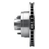 631-54013L Drilled/Slotted Brake Rotor [Silver], 1974-1979 Ford/Lincoln/Mercury/Mazda, Position: Front Left - image 3
