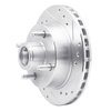631-54018R Drilled/Slotted Brake Rotor [Silver], 1979-1981 Ford/Lincoln/Mercury/Mazda, Position: Front Right - image 2