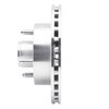 631-54018R Drilled/Slotted Brake Rotor [Silver], 1979-1981 Ford/Lincoln/Mercury/Mazda, Position: Front Right - image 3