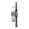 631-54021L Drilled/Slotted Brake Rotor [Silver], 1982-1990 Ford/Lincoln/Mercury/Mazda, Position: Rear Left - image 3