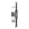 631-54021R Drilled/Slotted Brake Rotor [Silver], 1982-1990 Ford/Lincoln/Mercury/Mazda, Position: Rear Right - image 3