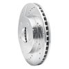 631-54022L Drilled/Slotted Brake Rotor [Silver], 1986-1992 Ford/Lincoln/Mercury/Mazda, Position: Front Left - image 2